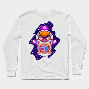 Space Time Astronaut Long Sleeve T-Shirt